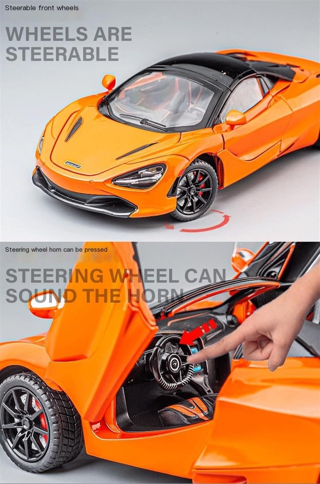 マクラーレン 車 ミニカー オレンジ スポーツカー 高級車 アメリカン